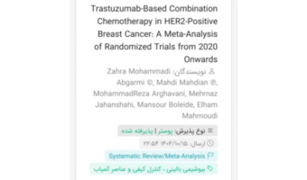 پذیرش سه مقاله پژوهشی دانشجویان دانشکده علوم پزشکی چابهار در کنگره بین‌المللی آزمایشگاه و بالین