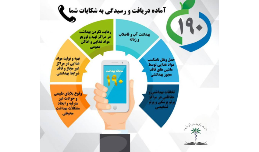 تشدید نظارت‌های بهداشتی در حوزه دانشکده چابهار؛ سامانه ۱۹۰ آماده دریافت گزارش‌های مردمی