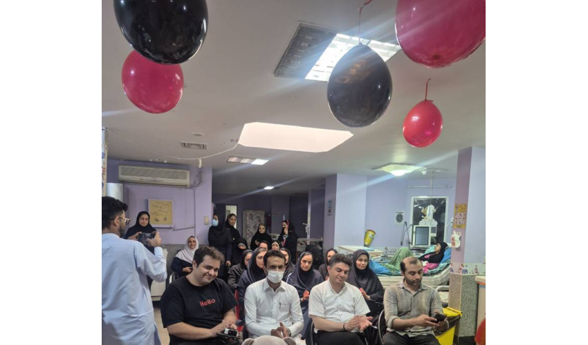 برگزاری آیین گرامیداشت هفته جهانی شیر مادر در بخش PICU بیمارستان امام علی(ع) چابهار
