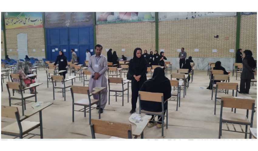 برگزاری آزمون بهیاری هنرستان‌های چابهار/ آزمون بهیاری هنرستان‌های چابهار با حضور ۵۸۰ داوطلب برگزار شد